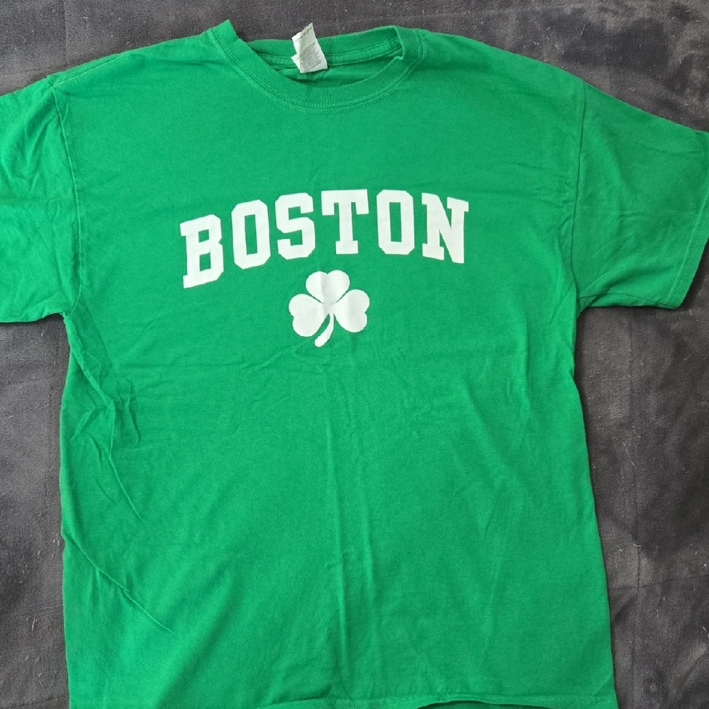 Gildan Green Boston Heavy Cotton T-Shirt